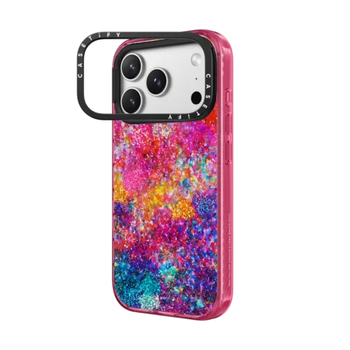 Glitter and Liquid Case Add Sparkle