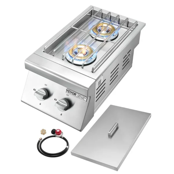 VEVOR Double Grilling Side Burners